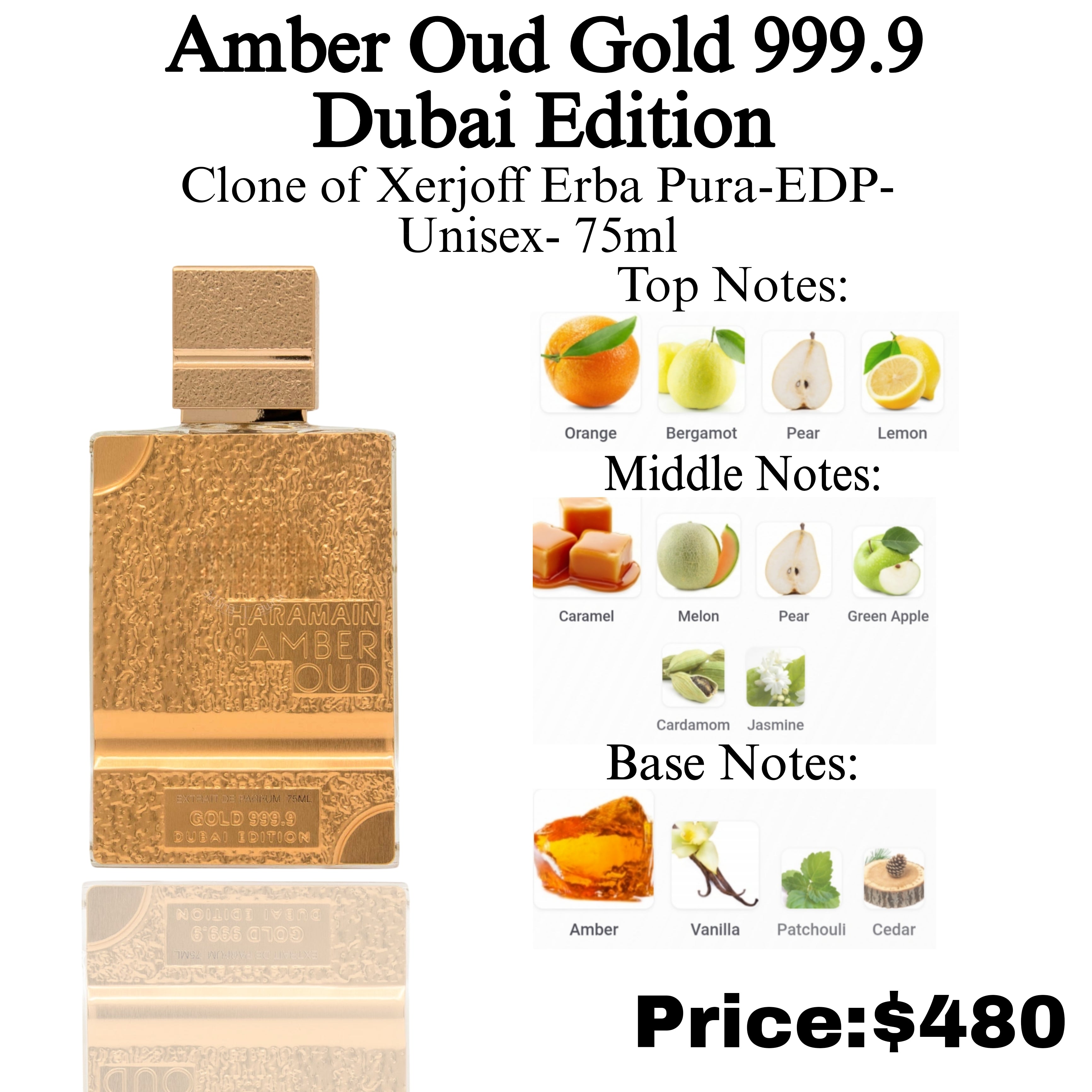 Amber Oud Gold 999.9 75ml