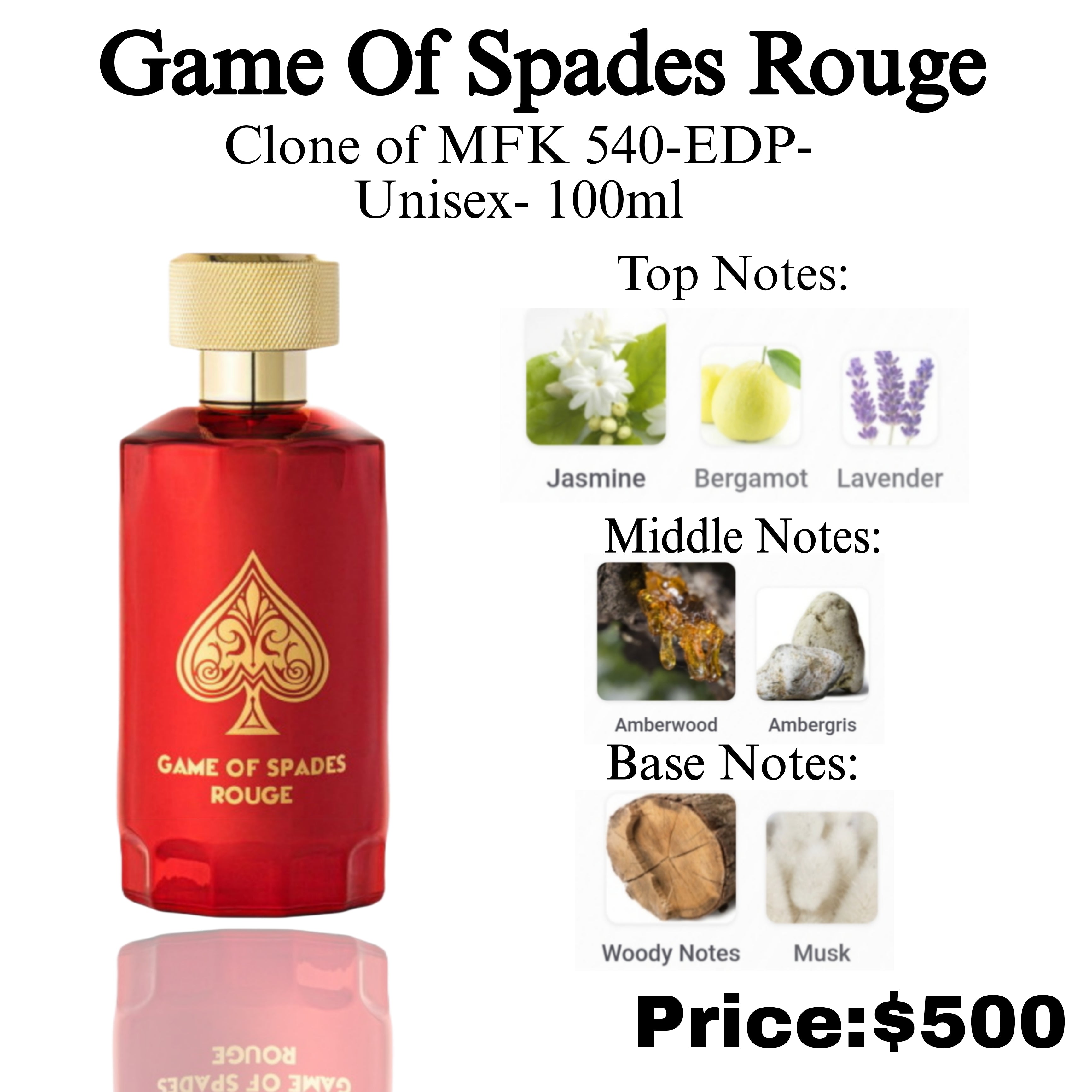 Game of Spades Rouge Extrait