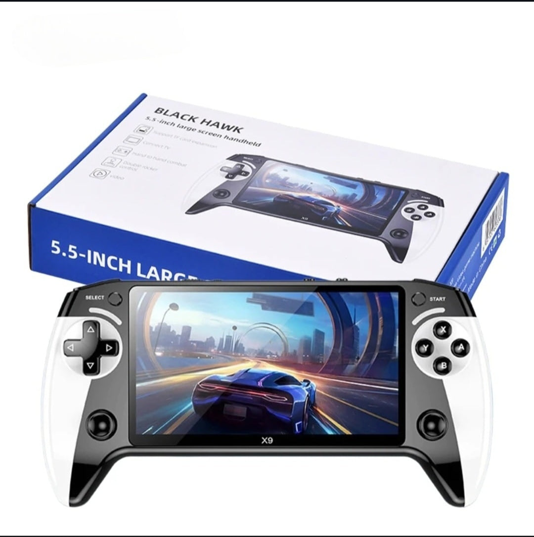 Gaming console with 1k pre-downloaded games