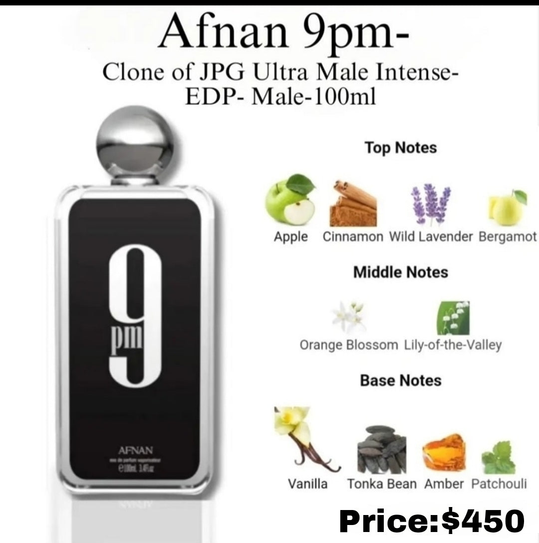 Afnan 9pm- EDP- Male- 100ml