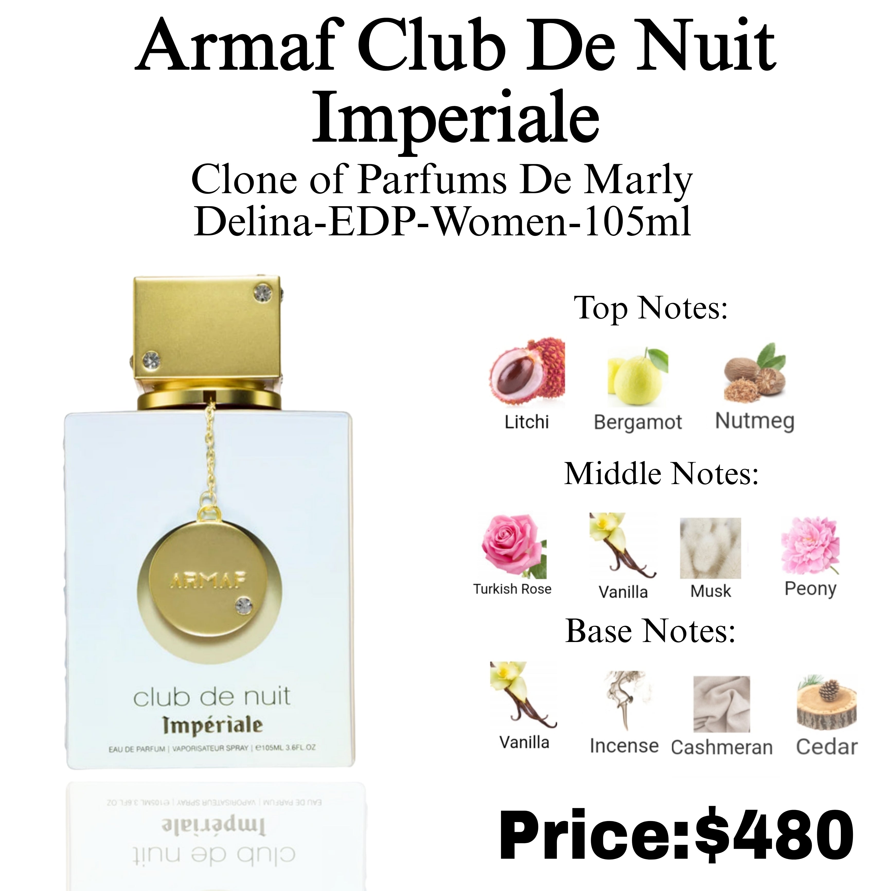 Armaf Club De Nuit Imperiale- Women- 105ml- EDP