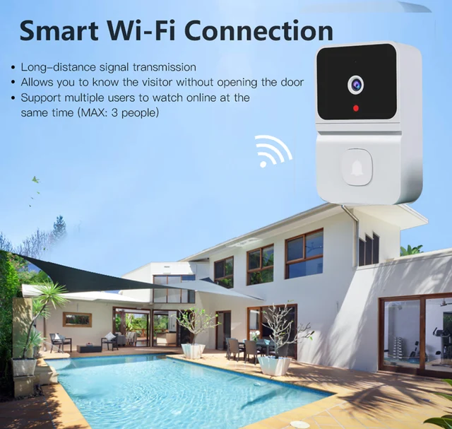 Zeno Smart Video Doorbell/Smart WIFI Doorbell