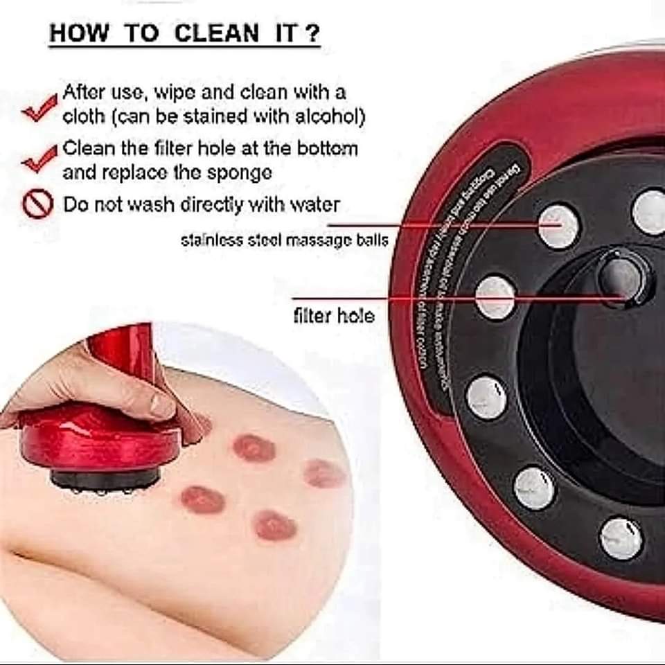 2in1 Electric Scrapping and Vacuum Cupping.