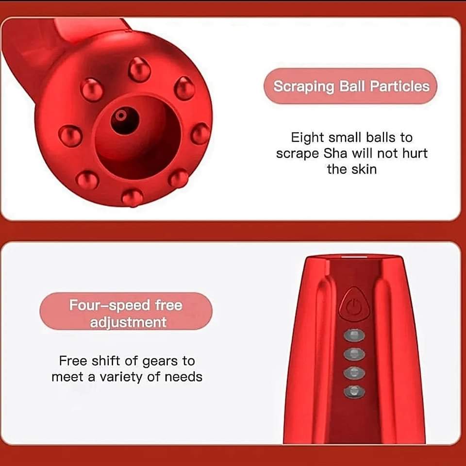 2in1 Electric Scrapping and Vacuum Cupping.