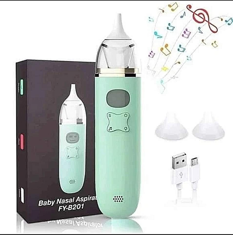 Baby Nasal Aspirator Electric Nose Sucker Baby Nose Sucker, Baby Nose Cleaner Rechargeable Nasal Aspirator for Toddler and Newborns Booger Sucker