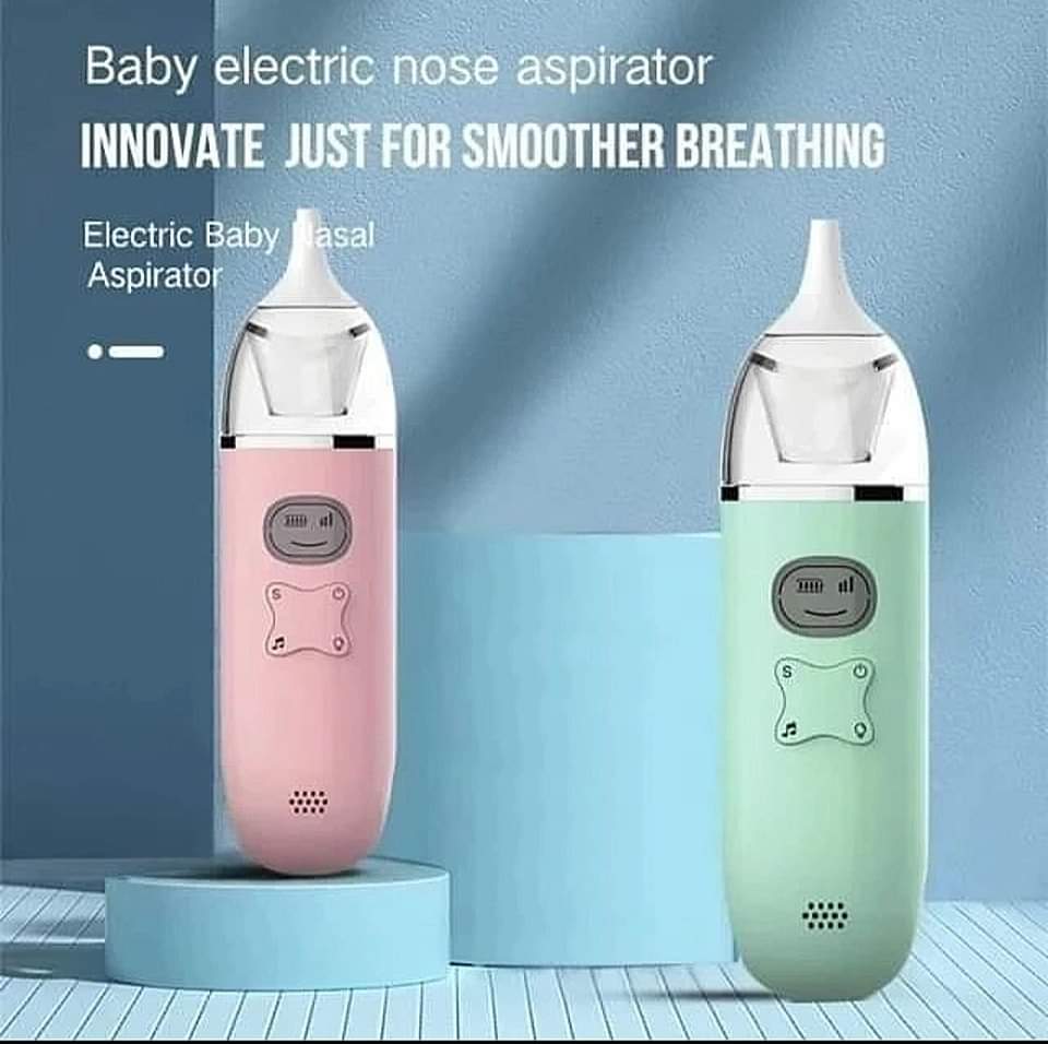 Baby Nasal Aspirator Electric Nose Sucker Baby Nose Sucker, Baby Nose Cleaner Rechargeable Nasal Aspirator for Toddler and Newborns Booger Sucker