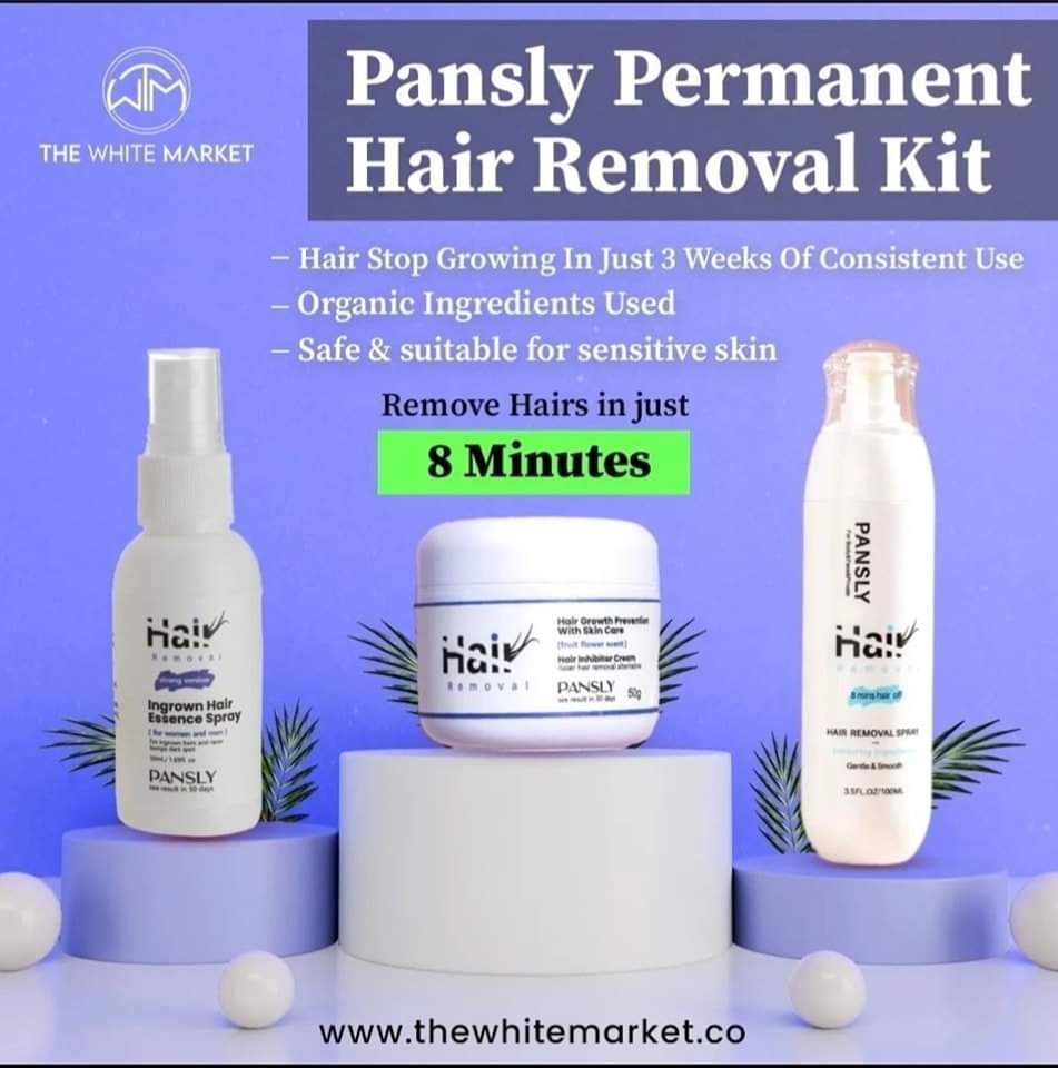 Pansly Permanent Hair Removal Kit