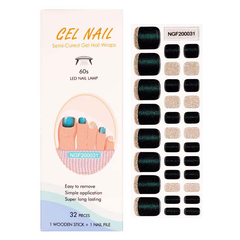 Semi-cured Gel Nails & UV Lamp