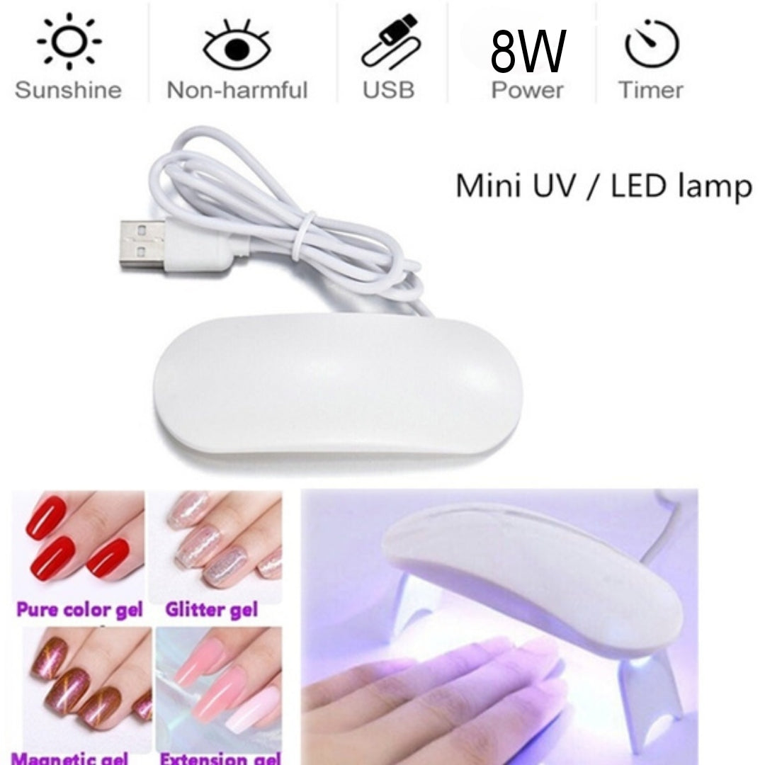 UV Lamp with 8 LEDs for gel nails