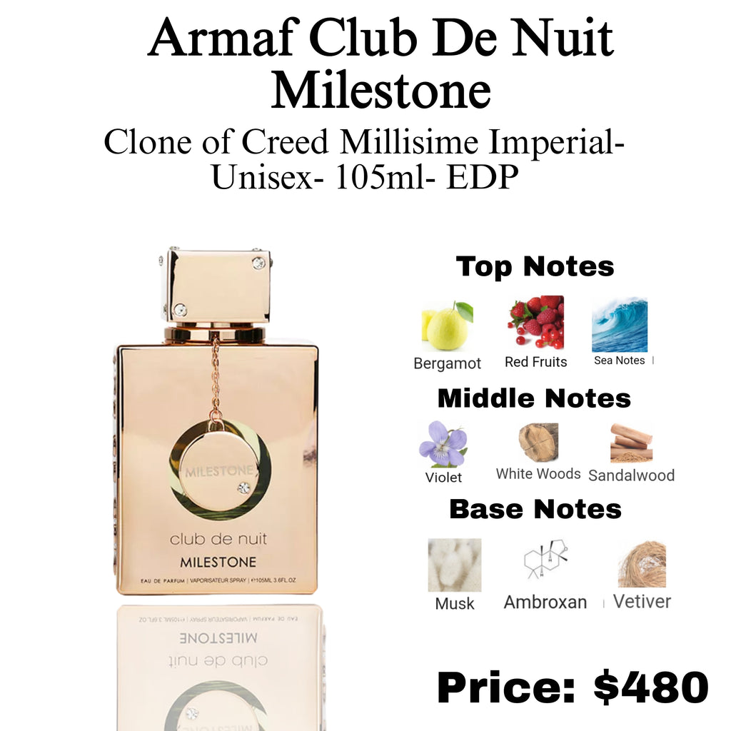 Club De Nuit Milestone-Uinsex- 105ml- EDP