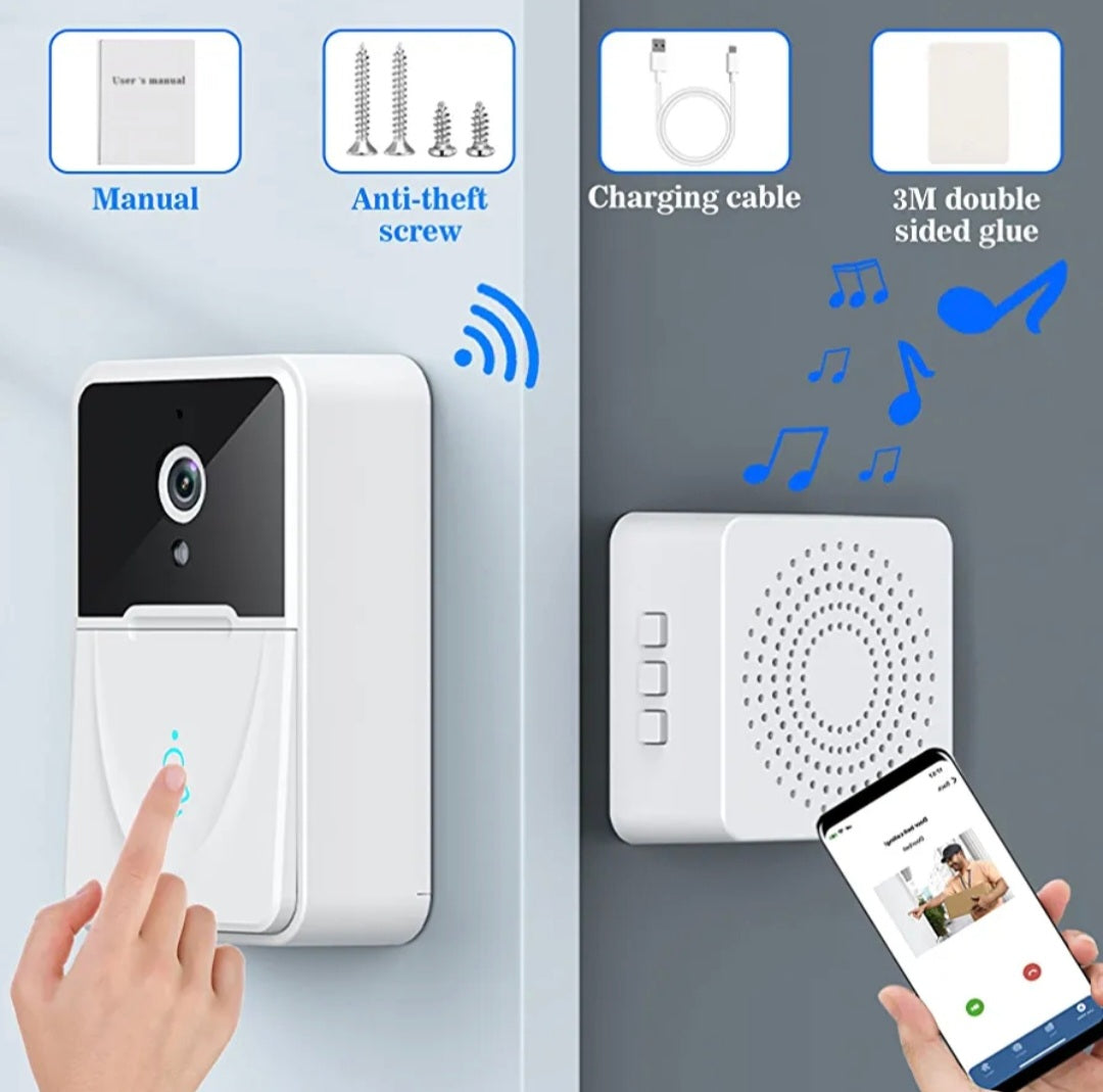 Zeno Smart Video Doorbell/Smart WIFI Doorbell