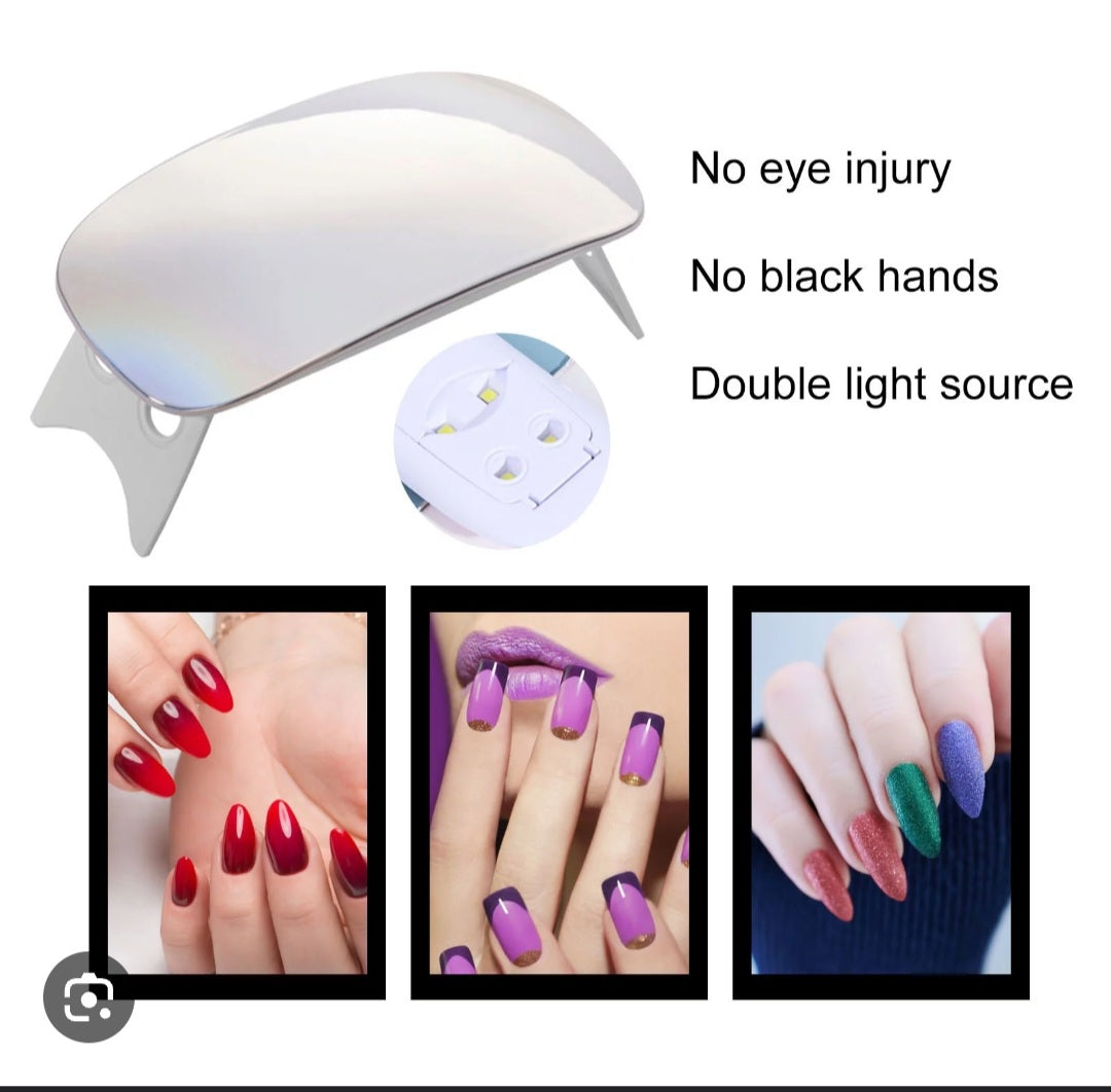 UV Lamp with 8 LEDs for gel nails