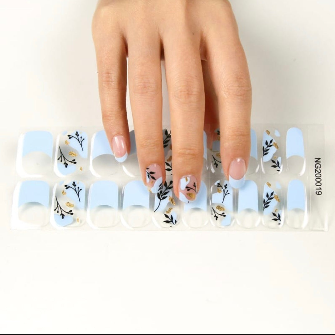 Semi-cured Gel Nail Stickers