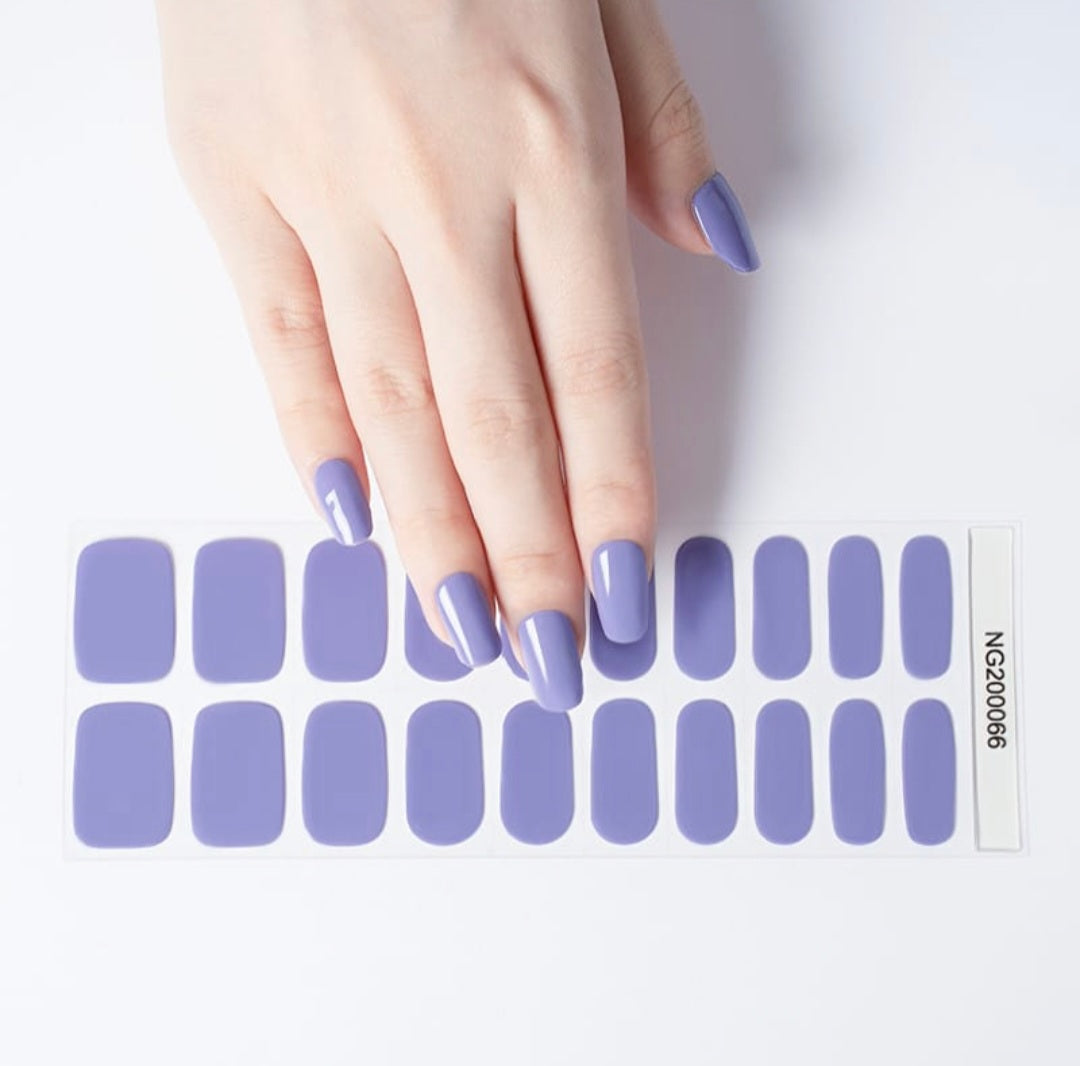 Semi-cured Gel Nail Stickers