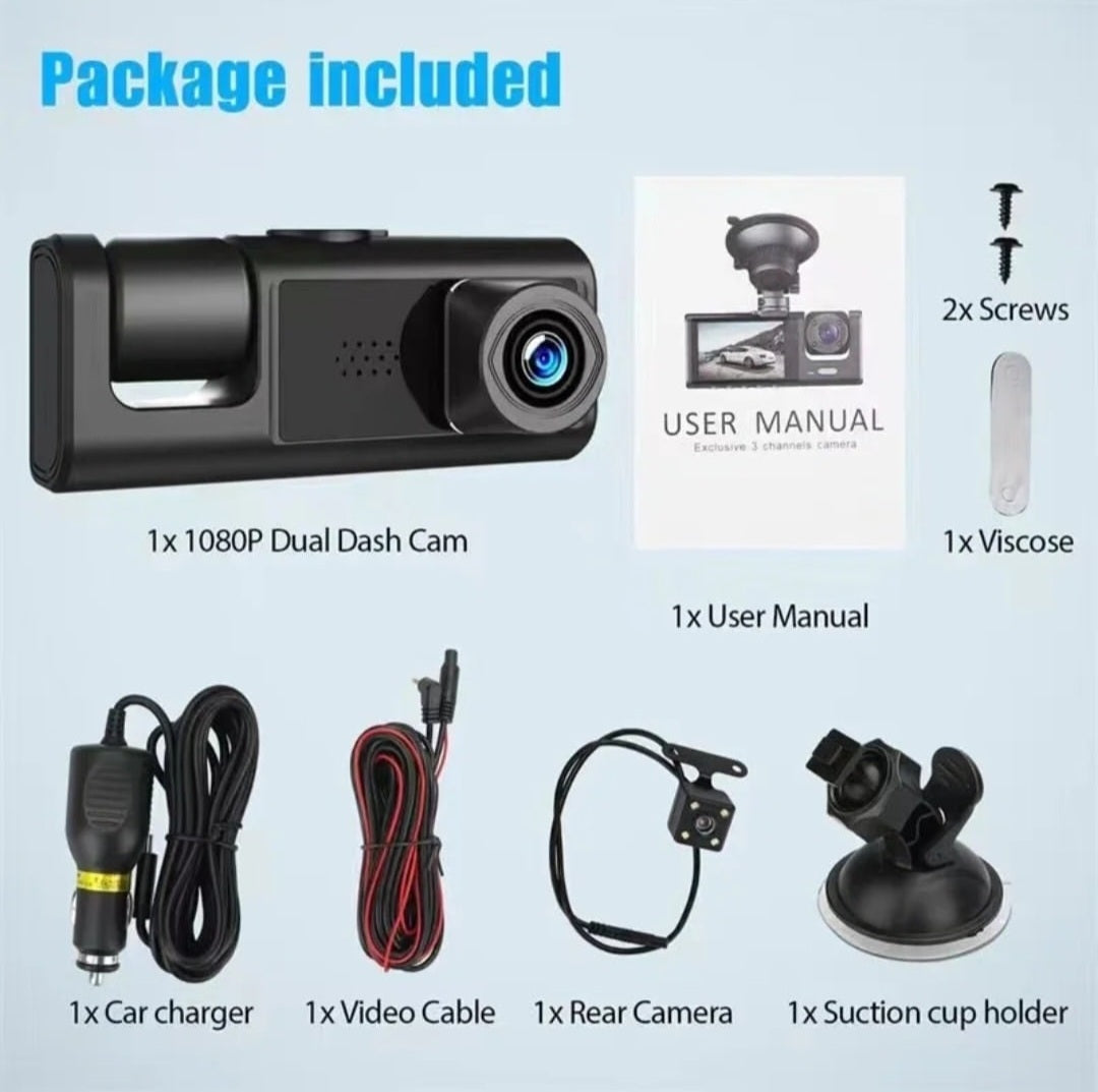 3 View Dashcam Recorder