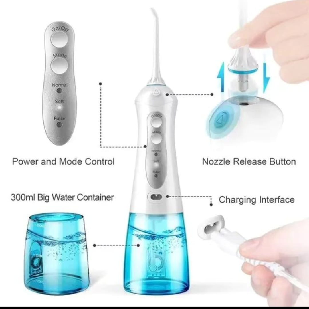 Water flosser/ 360 rotatable water flosser